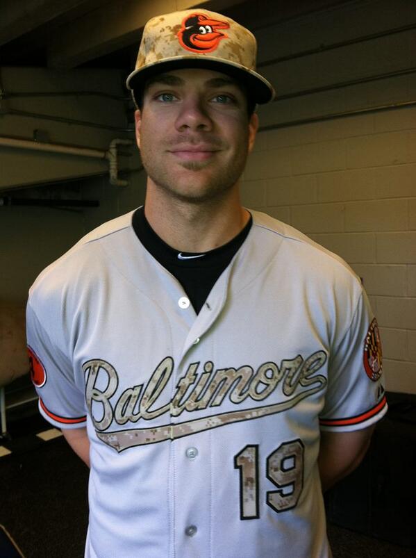 chris davis camo jersey