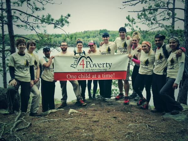 peak4poverty's tweet photo. Awesome weekend at the Boundary Waters @ashleydkasper @MadisonKasper @CalvinJohannsen @landmatters @Nabeel_Meghji http://t.co/ITNDYGJtXR