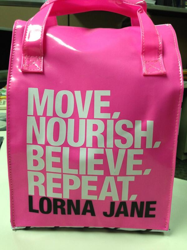 AmyECD's tweet image. Great advice on Chelsea ECD's @LornaJaneActive lunchbag! #motivationmonday
