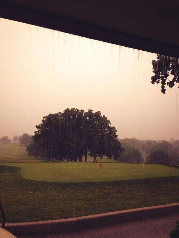 swopememorial's tweet photo. The course is getting some much needed rain! http://t.co/4x9cX1Rifp