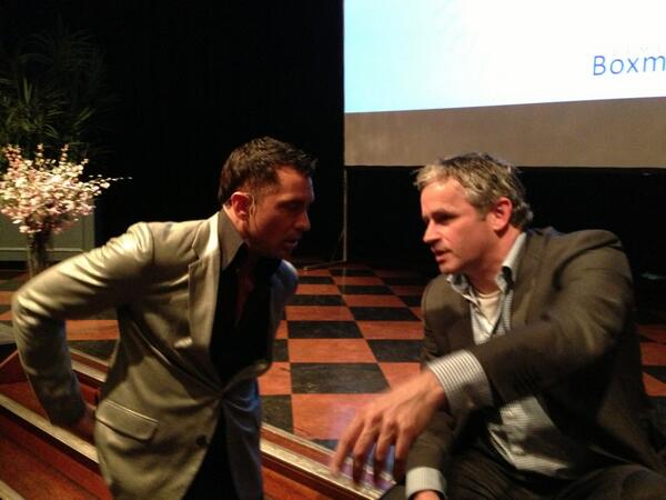 Samen met Guido Weijers 300 gedreven ondernemers toegesproken. Humor en inhoud is goed om de crisis voor te blijven.