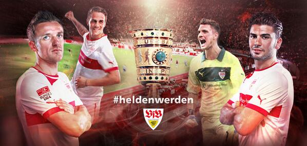 Noch 5 Tage… und beim weiß-roten <a href="/VfB/">VfB Stuttgart 1893</a> Heimspiel in #Berlin Helden werden! #heldenwerden #furchtlosundtreu #dfbpokal