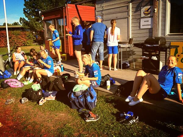 Grilling med #ørnjentene på #lade i #solå