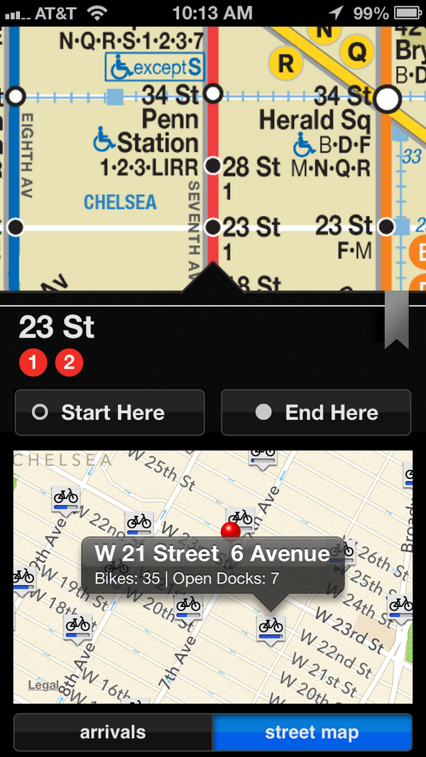 letsembark's tweet photo. We're excited to announce that Embark NYC now has #nycbike bike share information. http://t.co/FMWkE328hb