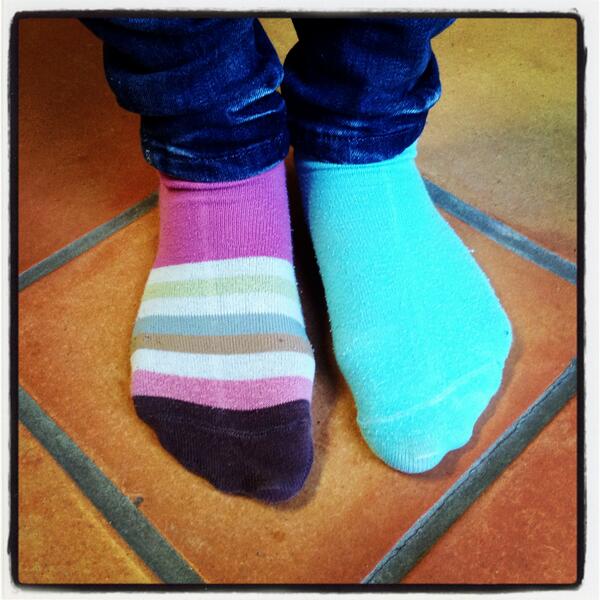 Emmie_Vh's tweet image. #differentsocks ;D