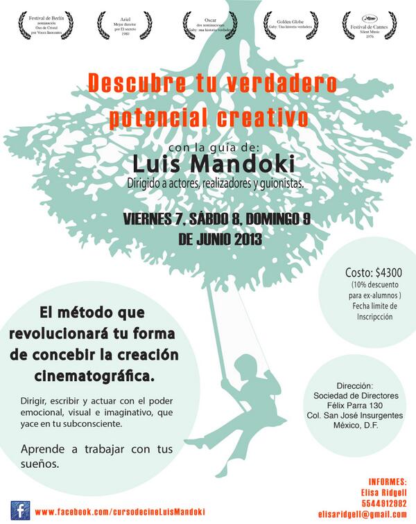 lmandoki's tweet photo. Tendremos taller 7,8 y 9 de junio! http://t.co/kc38dM0Lus