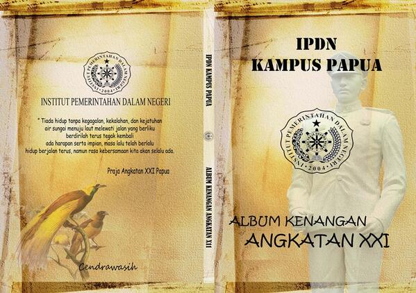 INFO. Rekan2 Nindya Praja Kampus Papua, pengumpulan dana untk bku kenangan 160rb /org.Batas wktu sampai 17 Juni 2013
