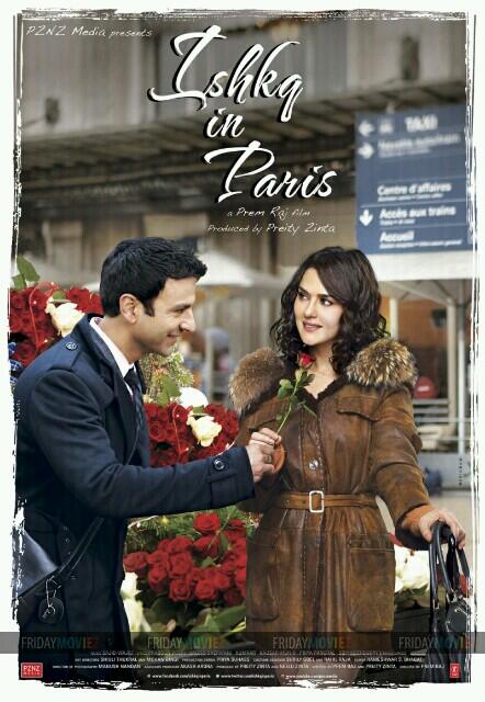 FansPREITYZINTA's tweet photo. One of more #IshkqInParis poster. http://t.co/N6OspcIwhF