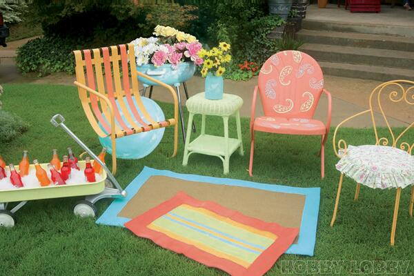 Official Hobby Lobby On Twitter Bring Outdated Patio Furniture