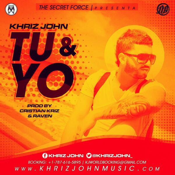 Javik2010's tweet photo. Estreno Mañana! @KhrizJohn_ - #TuyYo (Prod. @CristianKriz) http://t.co/kxg0Td3IrZ Via @Promo_Musik @TMacoli