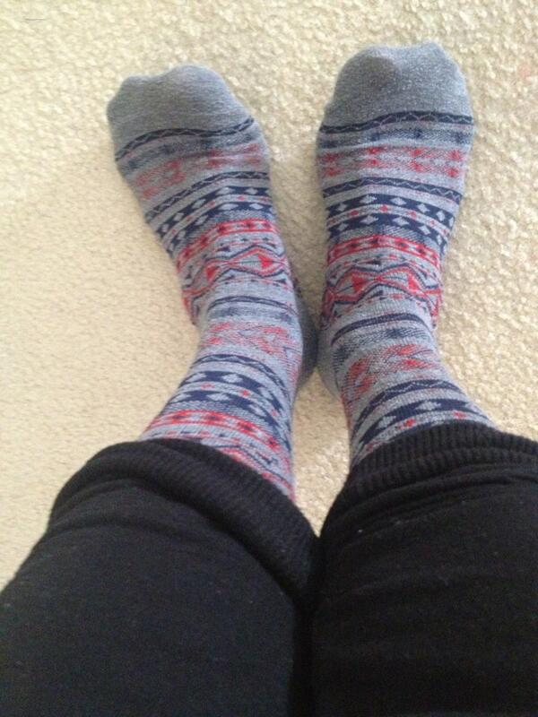 ExitRowOfficial's tweet image. Jeremy is rocking these bad boys for #trendytuesdays #luckysocks