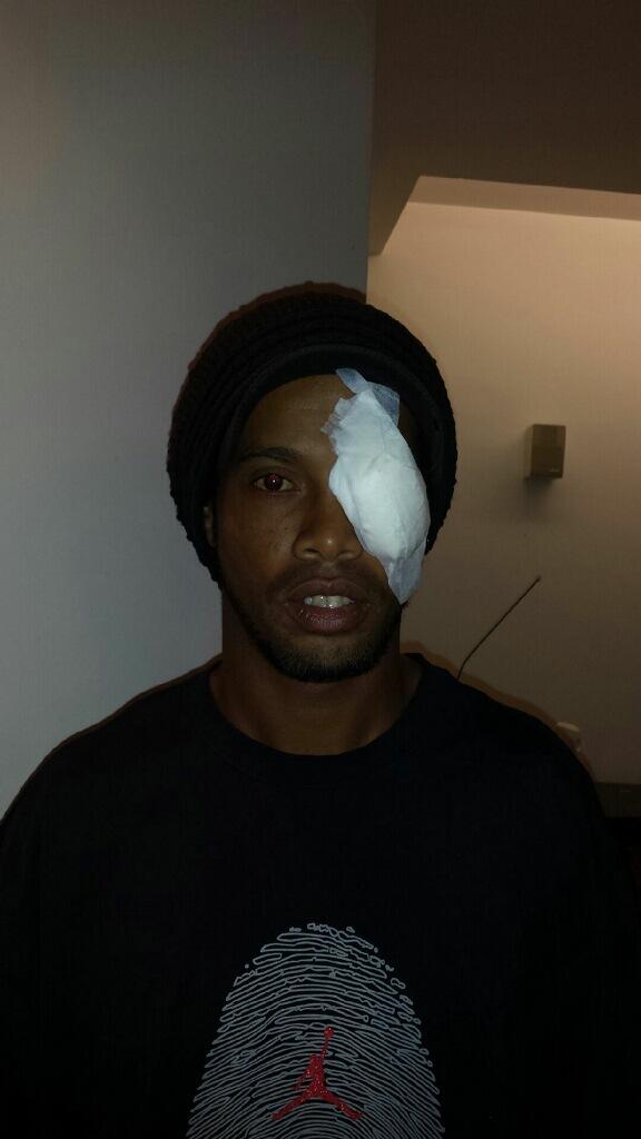 Fui ao oftalmologista hoje e realizei alguns exames. Estou bem!