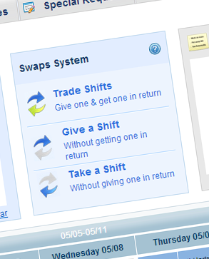 EZShift's tweet photo. Trading Shifts was never so #easy! I can Give, Take or #Trade my #Shifts with a #Click of a Button... http://t.co/TROOjtkxEc