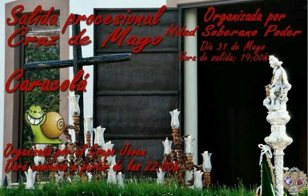 Este Viernes, Cruz de Mayo de la Hermandad,organizada por el grupo Joven.