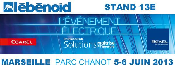 lebenoid's tweet photo. Retrouvez L'Ébénoïd au Salon REXEL à Marseille (Parc Chanot) le 5 et 6 juin sur le stand 13E. http://t.co/zAn08FhWRH