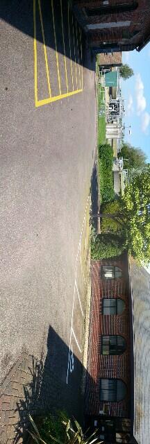 PSMBuilding's tweet image. Bank holiday saw some of the lads going the extra mile to mark out this car park. Super job chaps!