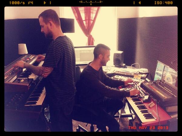 onerecords's tweet photo. @Adam__Shelton &amp; @Subb_an in the studio working on ONE025... http://t.co/rVX5CIIoKV
