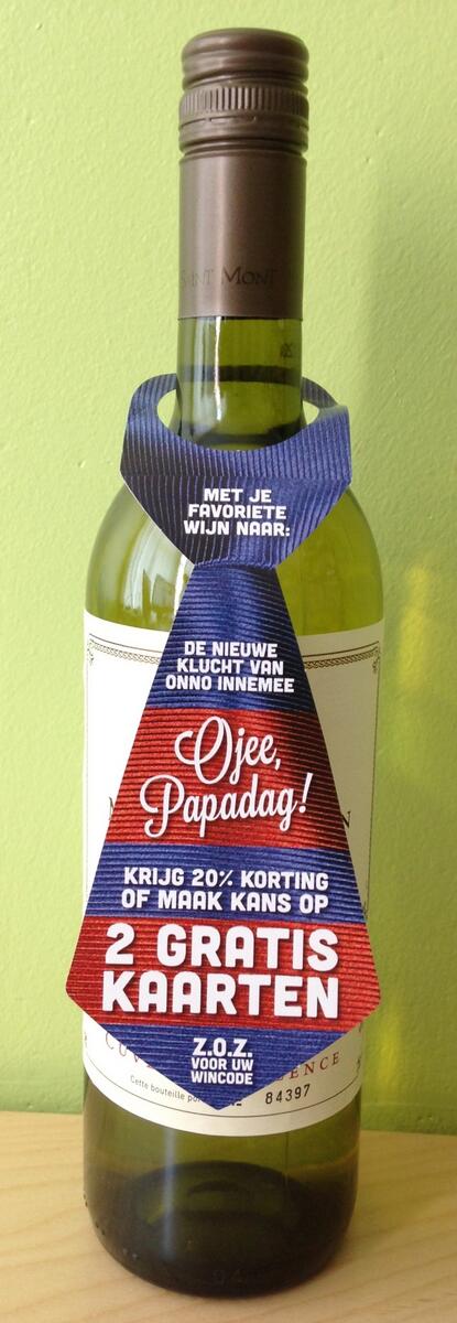 Nu in de supermarkt bij u in de buurt. Win kaarten voor mijn derde solocabaretklucht!