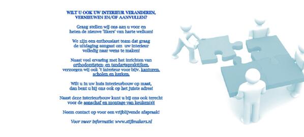 Graag stellen we ons voor aan de nieuwe volgers! Welkom en RT!