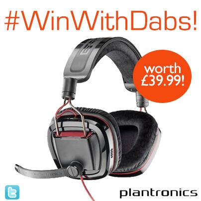 DabsDotCom's tweet photo. #COMPETITION! Follow &amp; RT for a chance to #win a Plantronics Gamecom 780 Gaming Headset! #WinWithDabs http://t.co/CBbxOiVkqm