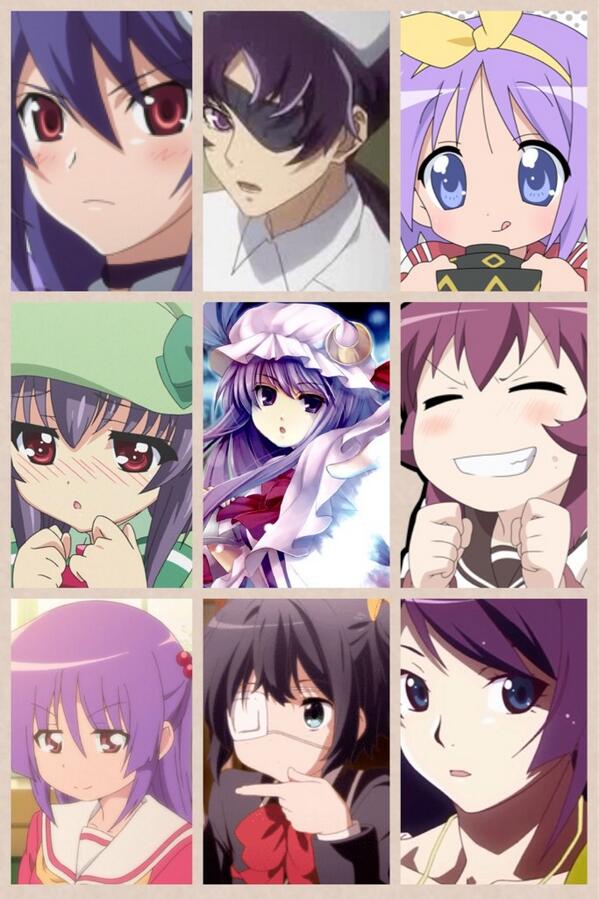 ダルマさんplus 復活 好きな紫髪アニメキャラ集めてみた 知ってたらrt 共感したらrt アニメ好きとつながりたい 特にこの中でも自分はハヤテのごとくで登場する瀬川さんが好きです 気が合いそうだなって人は気軽にフォローお願いします Http T Co