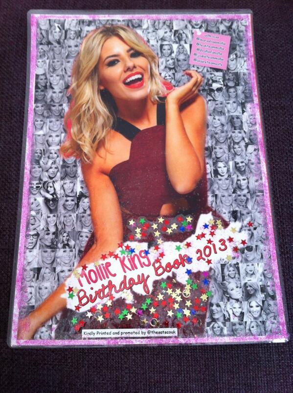 molliebdaybook's tweet image. Front cover!!