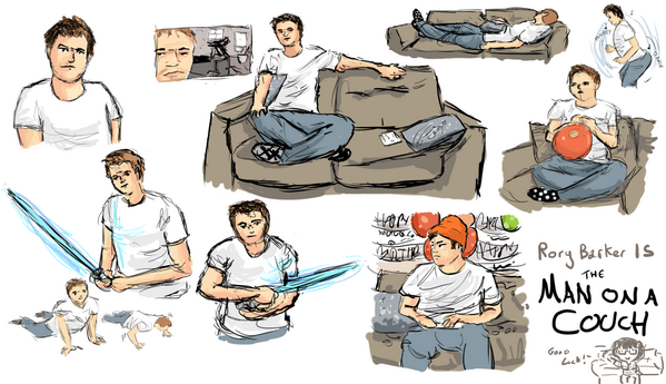 RoryBarker's tweet photo. “@TINY_LIMEY: @TheManOnCouch May have ended up doodling a thing or two whilst watching #manoncouch. http://t.co/xO0rLMpDqj” this is unreal
