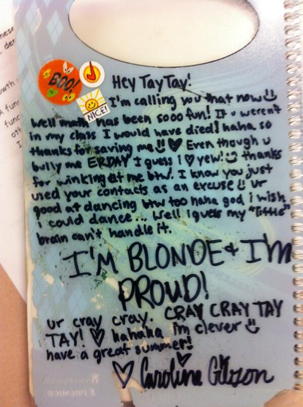 taylar33's tweet image. Thanks @littlegibaayy 😭❤ this made me laugh &amp;amp; smile 😄 I'm going to miss math with you 👎😢 ugh so sad #MathClass2013