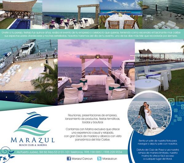 marazulcun's tweet photo. Nuestro proximo anuncio para Festejarte,q tal les parece?alguna sugerencia?@VivoEnCancun @SoyCancun @InformateCancun http://t.co/fruhnVcGE5