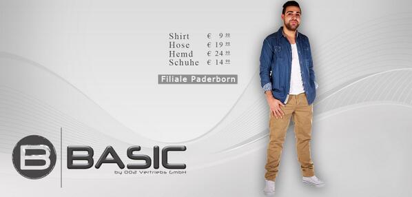 basicde's tweet photo. #Herrenjeans, #Hemd, #Tshirt, #Schuhe zum #Hammerpreis bei #Basic in #Paderborn. http://t.co/1T1onWxXeQ