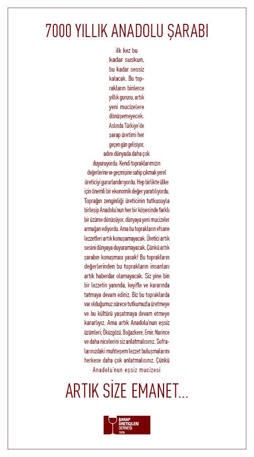 7000 yıllık Anadolu şarabı artık size emanet!