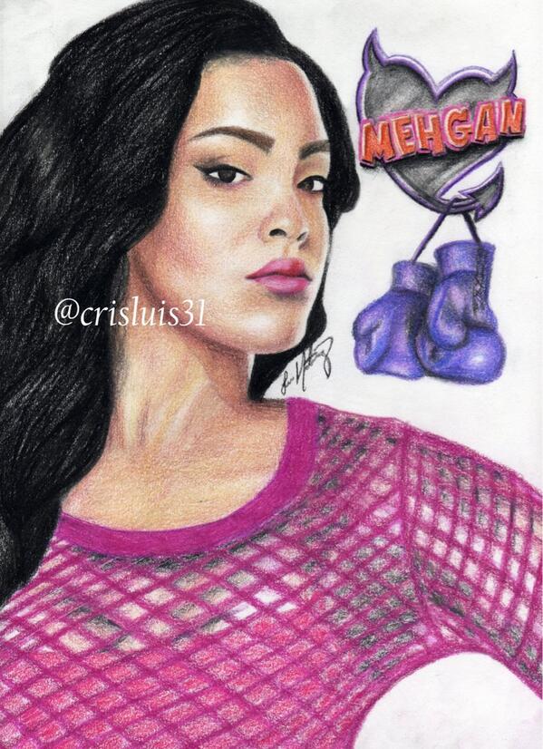 Mehgan James On Twitter Crisluis31 Drawing Of Mehganjames