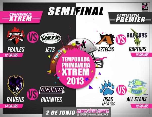 fxf_mexico's tweet photo. No pensamos en ganar o perder, pensamos en dejar todo en el campo. #Semifinal @Raptors_fba @RavensFXF @tercer_cuarto http://t.co/cz0ESxdswl