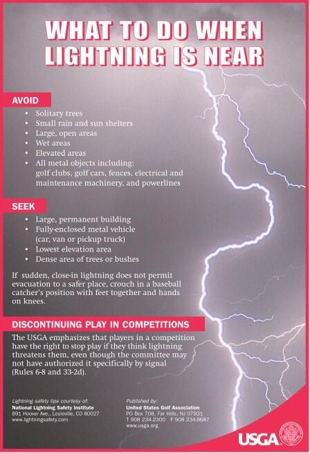 swopememorial's tweet photo. It is important to keep lightning safety in mind this time of year! Be safe, there's always another day to play. http://t.co/VWWThZ5HyZ