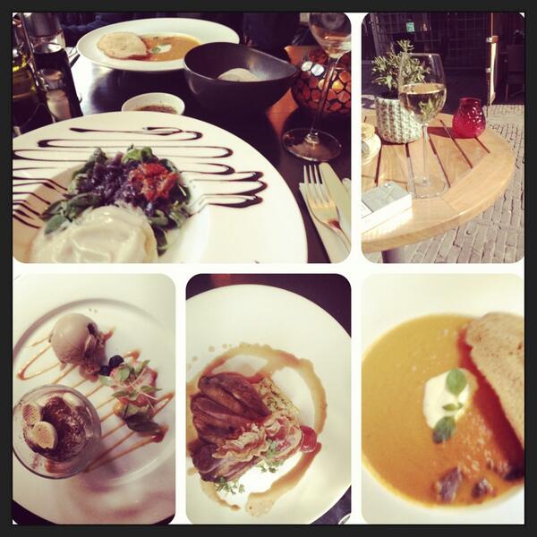 "<a href="/iBob3/">Bob Stekelenburg</a>: <a href="/DeMarktUtrecht/">Restaurant de Markt</a> gisteren heerlijk bij jullie gegeten!!! " leuke collage van een deel van onze gerechten!