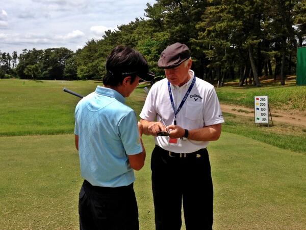 RogerCleveland's tweet image. Kay Fukabori likes the U Grind best as it gets the ball up so quickly. Easy in the bunkers for him. #MDII