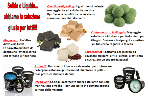 LushFirenze's tweet image. E voi...quale preferite? #esfolianti #scrub