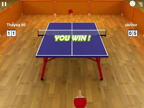 Thaysada's tweet photo. Empfehlenswert! Virtual Table Tennis 3. iPad Download: http://t.co/nqEv4t242n http://t.co/KtGgYxReA4