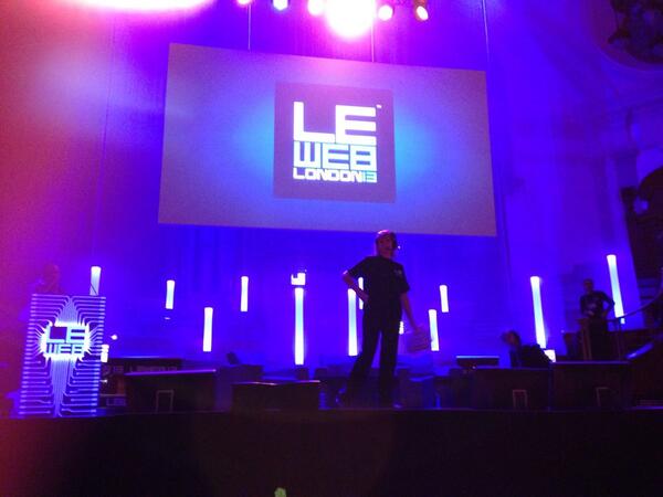 Foxhype's tweet image. Thrilled to be @leweb today! Great time! #Leweb