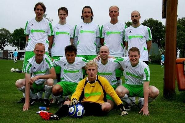 Topteam van Intergrass op het 7-7Toernooi in Balkbrug.
