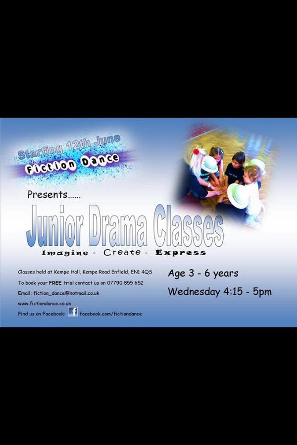 FictionDance's tweet photo. Check out our junior drama classes!! http://t.co/Ictv4LX54c