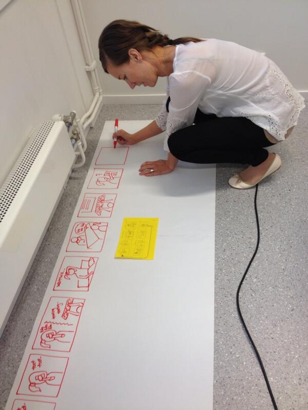 ServiceJamTurku's tweet photo. @jenniseppa #storyboard coming along nicely! #ggovjam #govjamturku #figjam13 http://t.co/pNWr8dkYGk