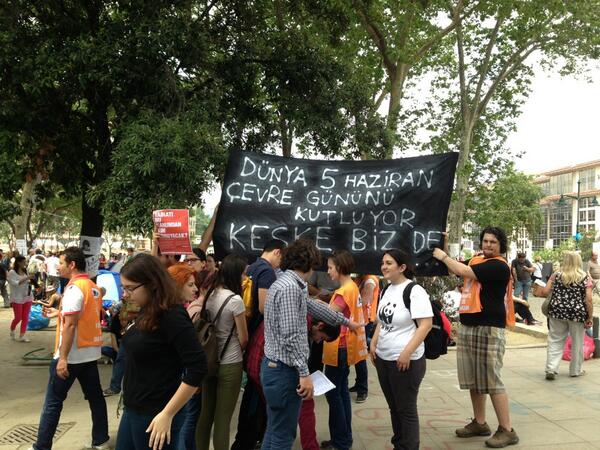 Tabiat Kanunu İzleme Girişimi doğa için #TabiatKanunuTasarısınaHayır için yürüyor change.org/tabiatkanunu #geziparkı