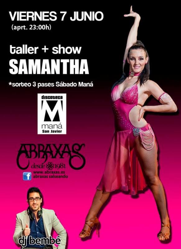 SalsaenMurcia's tweet image. Viernes 7 de junio en #Abraxas: Taller + show de Samantha + sorteo 3 pases Maná + @djivanbembe 

#SalsaenMurcia
