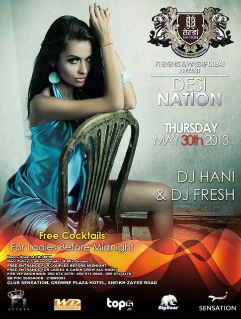 This Thu With The Rockstars <a href="/DJ_HANI_DUBAI/">djhaniproject</a> &amp; Dj FRESH Live &amp; Exclusive At #DesiNation <a href="/CLUB_SENSATION/">CLUB SENSATION DUBAI</a> <a href="/CrownePlazaDXB/">Crowne Plaza® Dubai</a>