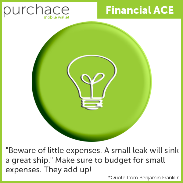 purchace_app's tweet photo. Make sure to keep track of small expenses too. http://t.co/NxxZxHtqV9