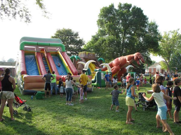 Inflatables coming again this year! #hooverdays