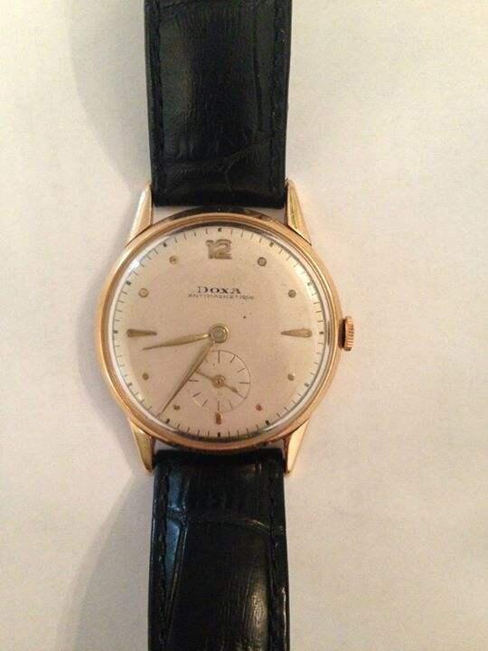 watchoftheweek1's tweet photo. 1960 Doxa Antimagnetique http://t.co/LbekWHQ7D0