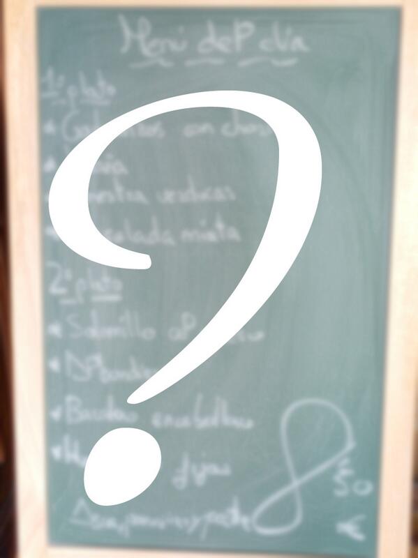 Hoy, sorpresas en el #menúdeldía... pero no te vamos a decir nada aquí. Ven a Tanos y descúbrelo ;) #smrestauranting