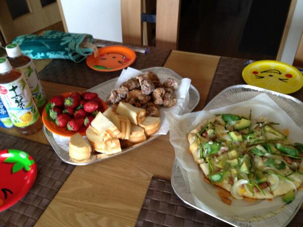 patorapp's tweet photo. 今日は我が家でママ会(＾ｰ^)
皆、喜んでくれました( ´ ▽ ` ) http://t.co/v3PaKY7Kvi